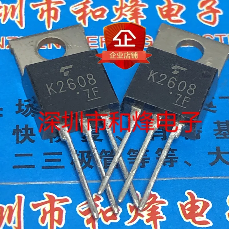 5 قطعة-10 قطعة K2608 2SK2608 إلى 220 900V 3A جديدة ومبتكرة على الأسهم