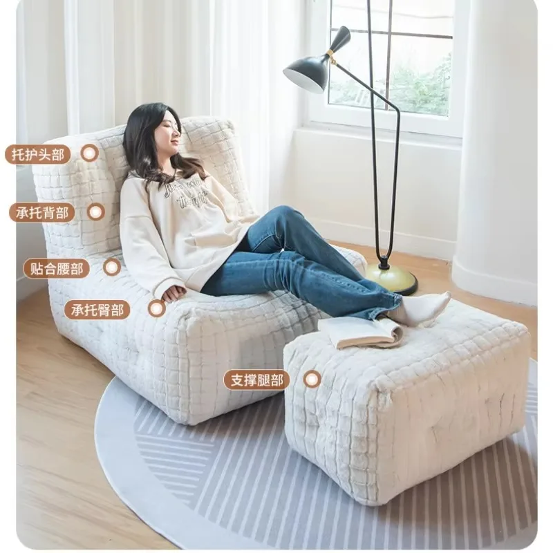 

Диван, скандинавские диваны, сжатый ленивый диван, татами, наполненная сломанной губкой, итальянская гостиная, для отдыха, маленькая квартира, одиночный диван-стул