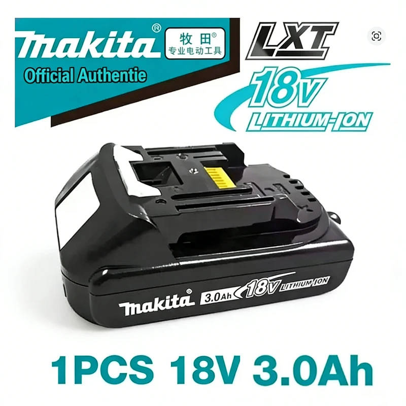 Makita 100% originele 18V 9Ah accu met grote capaciteit, geschikt voor haakse slijper, krachtige gereedschapsaccu + oplader + elektrische boormachine