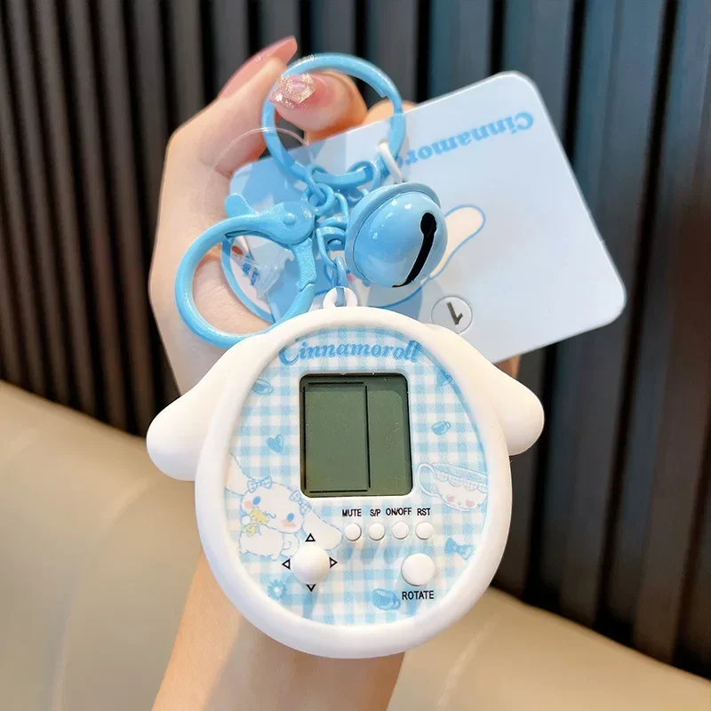 Kawaii Sanrio Anime My Melody Cinnamoroll Gaming Machine Keychain Pachacco Kuromi Cute Cartoon Bag Pendant Small Gifts