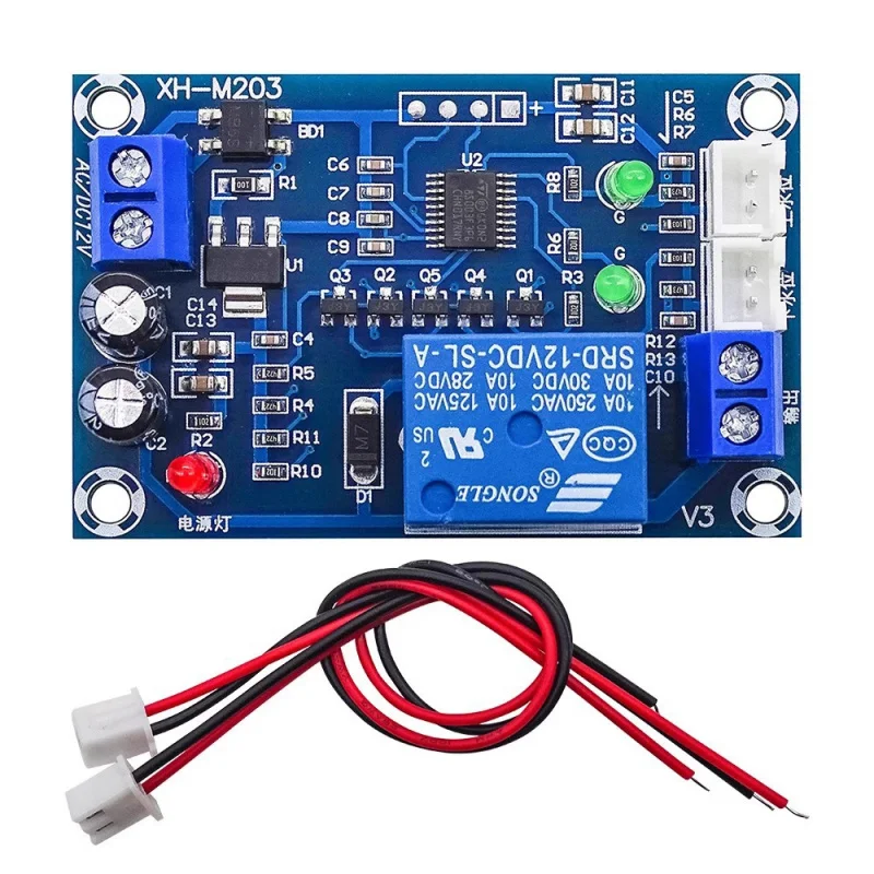 XH-M203Water level controller Fully Automatic Water Level Controller Water Level Switch Liquid Level Water Pump Controller