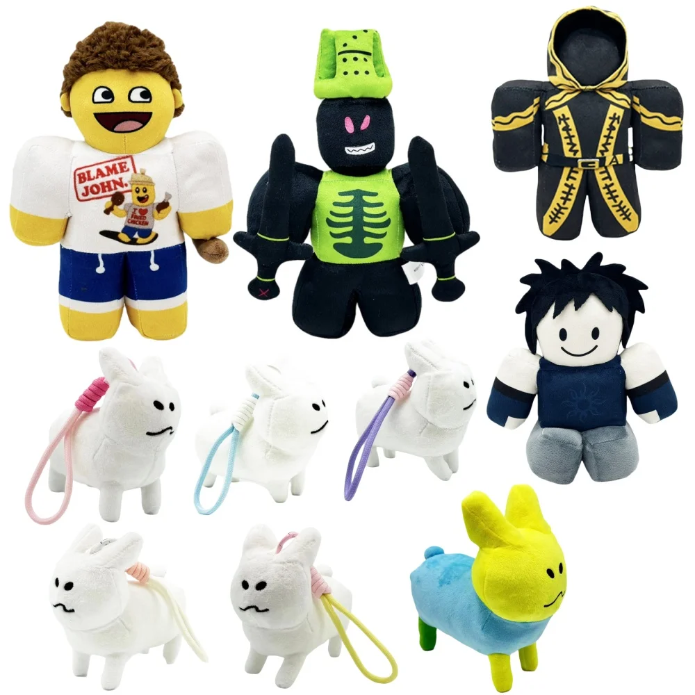 

Forsaken Two Time Plush Doll Azure Forsaken Plush Toy Stuffed Peripherals Soft Cute Room Decoration Kid Toys Birthday Gifts