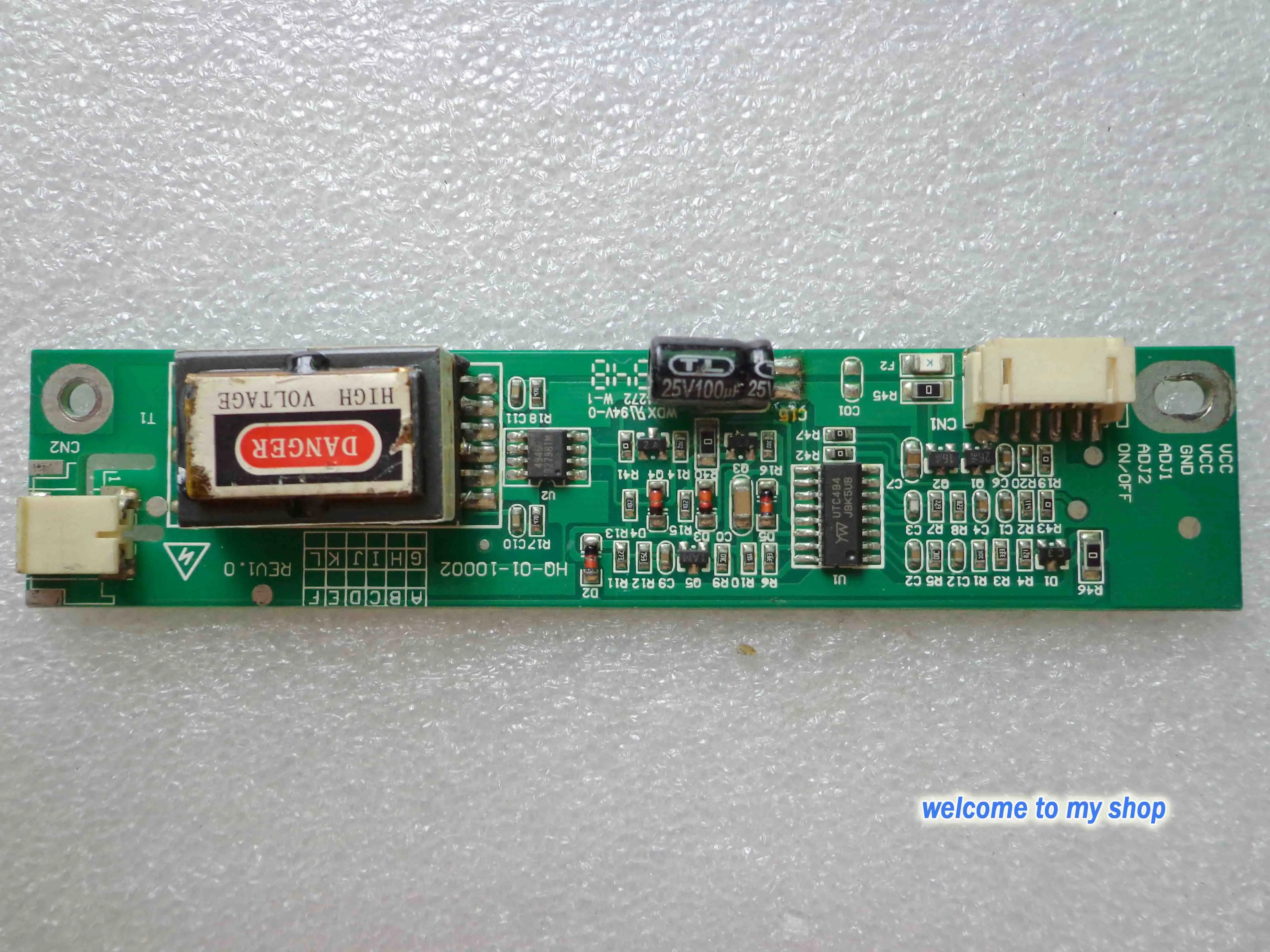 

HQ-01-10002 REV1.0 Constant current board HQ-01-10002 Single lamp high voltage bar