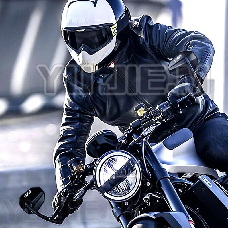 Kaca spion sepeda motor CNC, untuk BMW K1200R K1200S K1200 R/S K 1200R 1200S berkualitas tinggi pegangan cermin samping