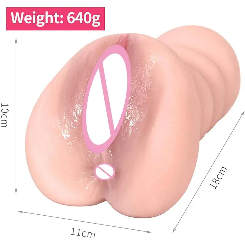 6 in 1 Male Masturbator Realistic Vagina for Six Holes Adult Sex Toys Vagina Anal Men Sex Toy for Men Erotic Products Real Pussy