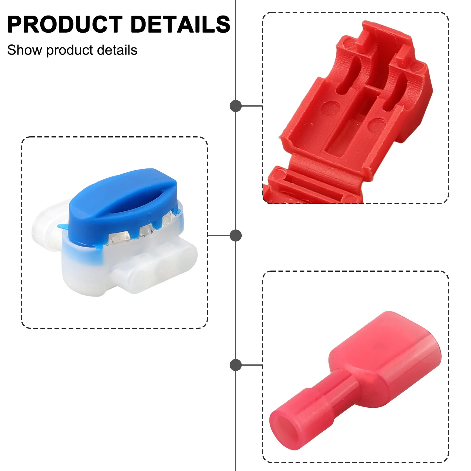 

Waterproof Cable Connectors Robotic Lawn Mowers Waterproof Cable Connectors Connection Terminals Sturdy And Reliable