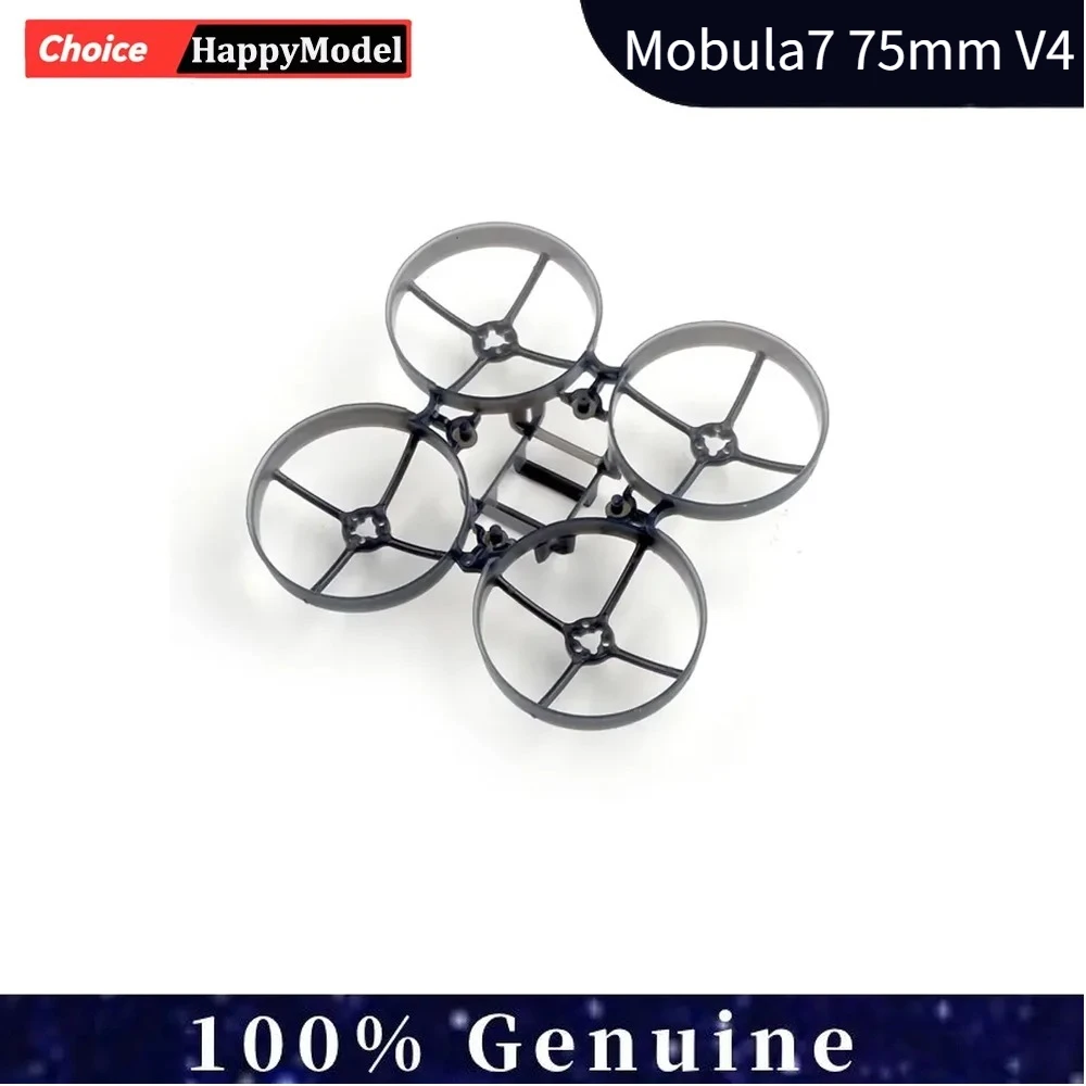 HappyModel Mobula7 V4 Moblite7 Drone Frame KIT Update 75mm Brushless Tinywhoop  For RC FPV Freestyle 75mm Racing Drone