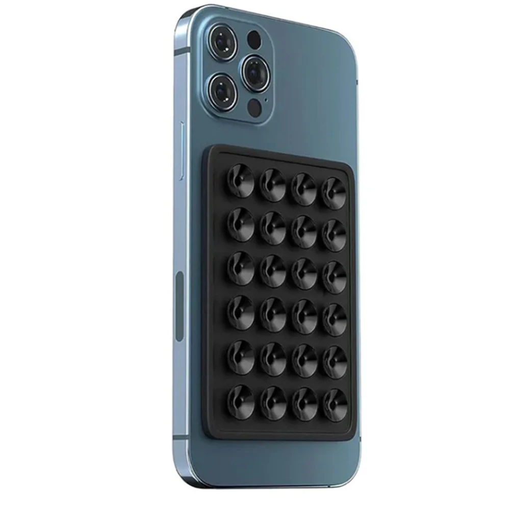 โทรศัพท์มือถือ FIXTURE ดูดถ้วยกาวซิลิโคนยาง Sucker Pad DOUBLE SIDE แผ่นดูดซิลิโคนสําหรับคงที่ Pad