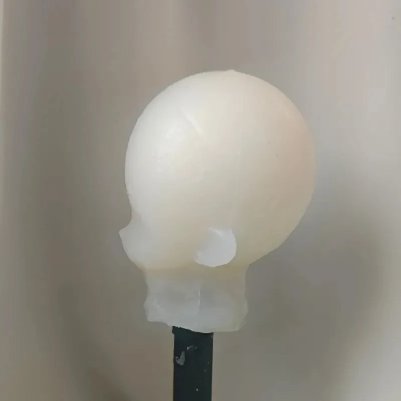BJD 1/3 Wig Head Stand Making Tools, Soft Silicone Head Model, BJD Doll Accessories, DIY Hair Styling Practice Mannequin Head