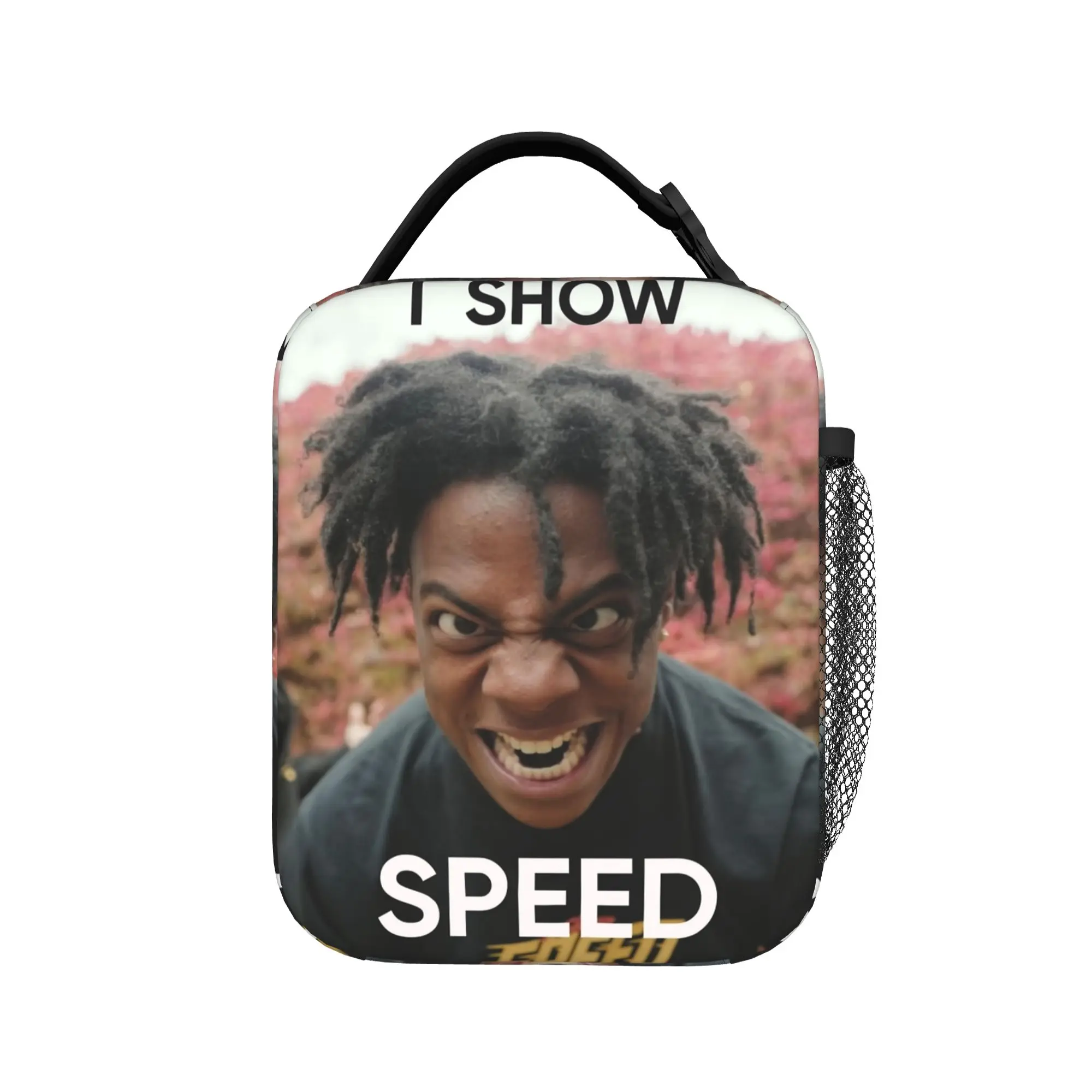 IShowSpeed Insulated Lunch Bag Thermal Bag Reusable,Lunch Container  High Capacity Tote Lunch Box Men Women Office  Picnic