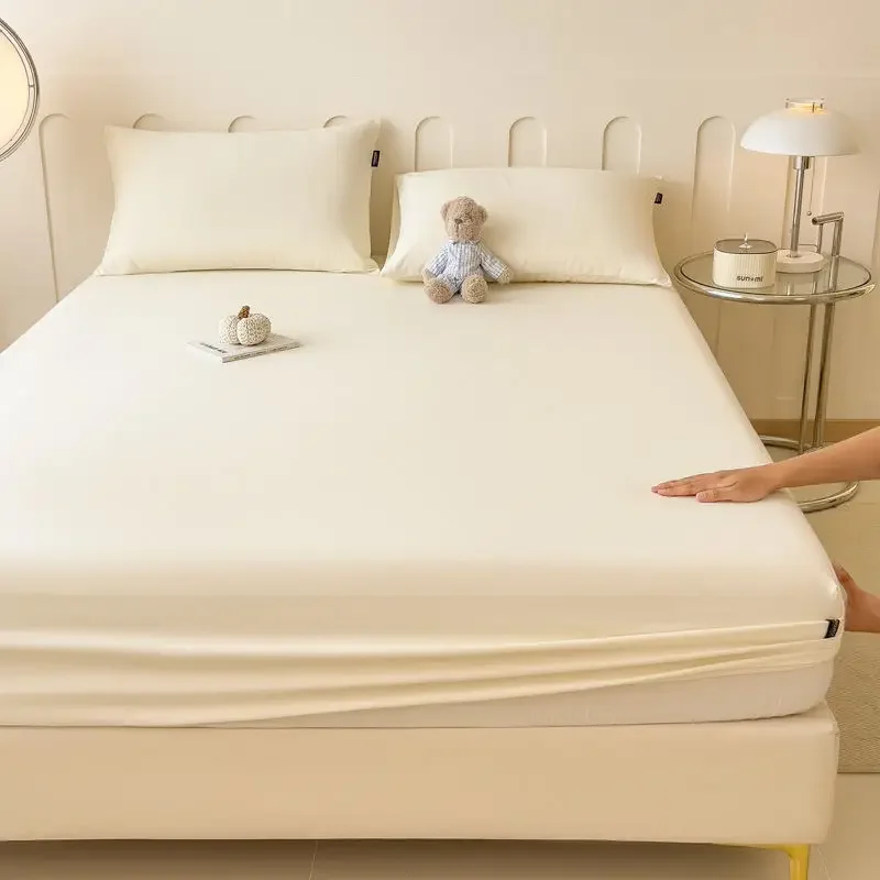 

Bed Sheet Single Piece Bed Cover New All Inclusive Mattress Simmons Mattress Cover Dust-proof and Anti Slip Protective Cover