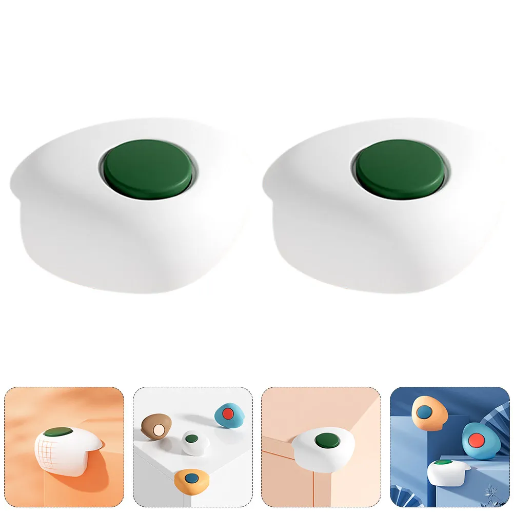 

2Pcs Corner Protector Furniture Silicone Guards Baby Proofing Table Desk Corner Guards Child Safety Protection Home Use