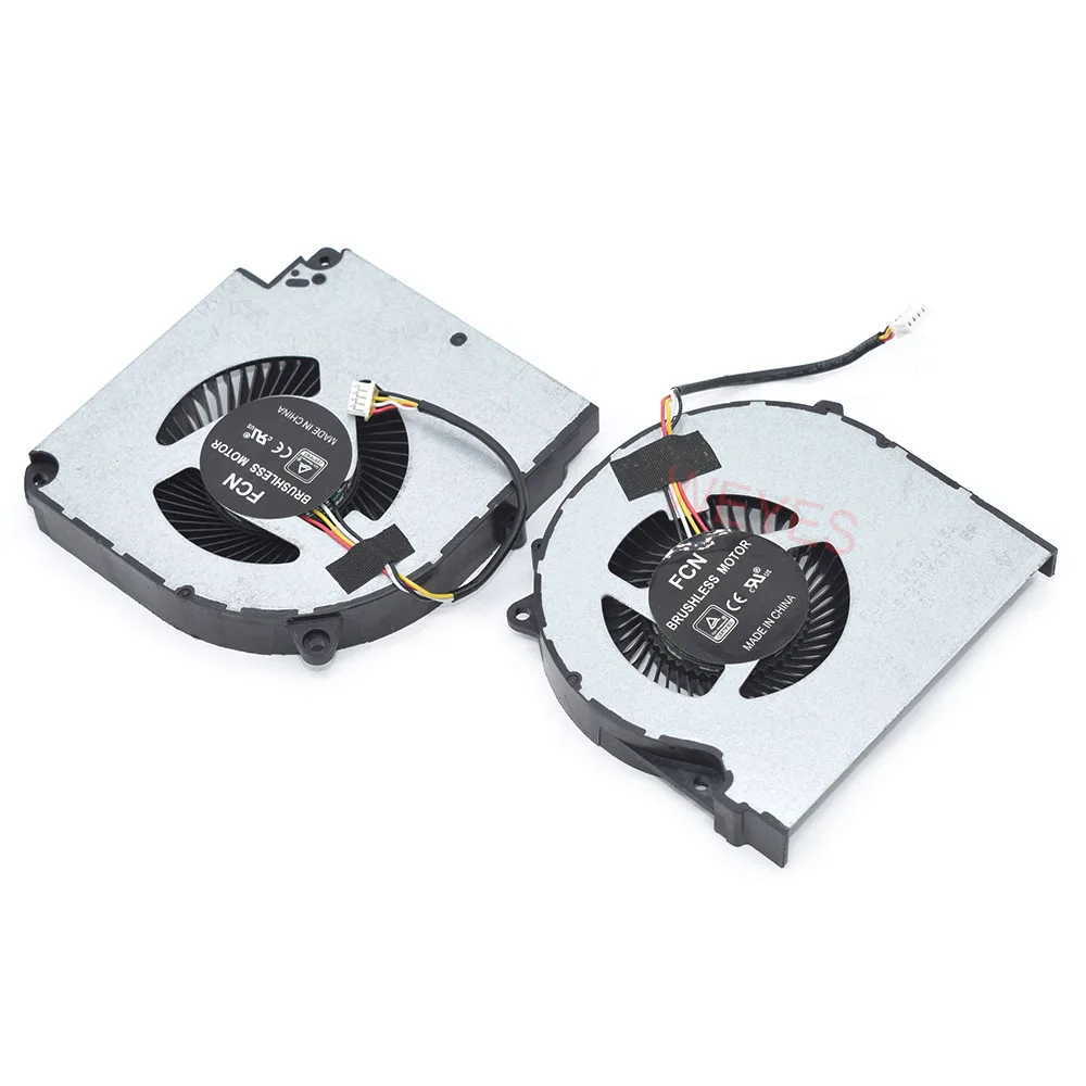 Imagem -04 - Ventilador Cpu Gpu para Gigabyte Cooler Pinos Dfs5m325063b1n Dfs5k221153711 dc 5v Jogos g5 kc g7 kc g7 md 0.5a Novo