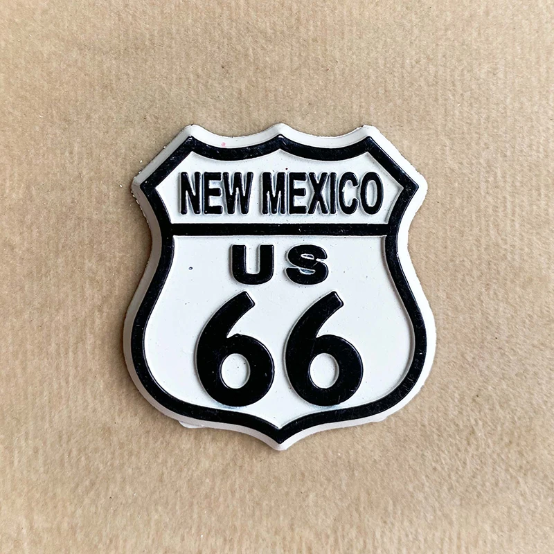 

New Mexico, USA Travel Souvenirs Home Improvement Items Collection Crafts Route 66 3D stereo refrigerator magnet