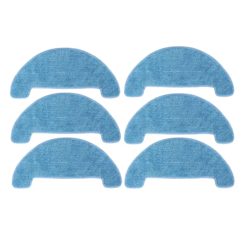

SEWS-6 шт. сменных салфеток для швабры Coredy R500, запасные части для влажной и сухой уборки, для роботов-пылесосов Coredy R750 R500 G800 G850