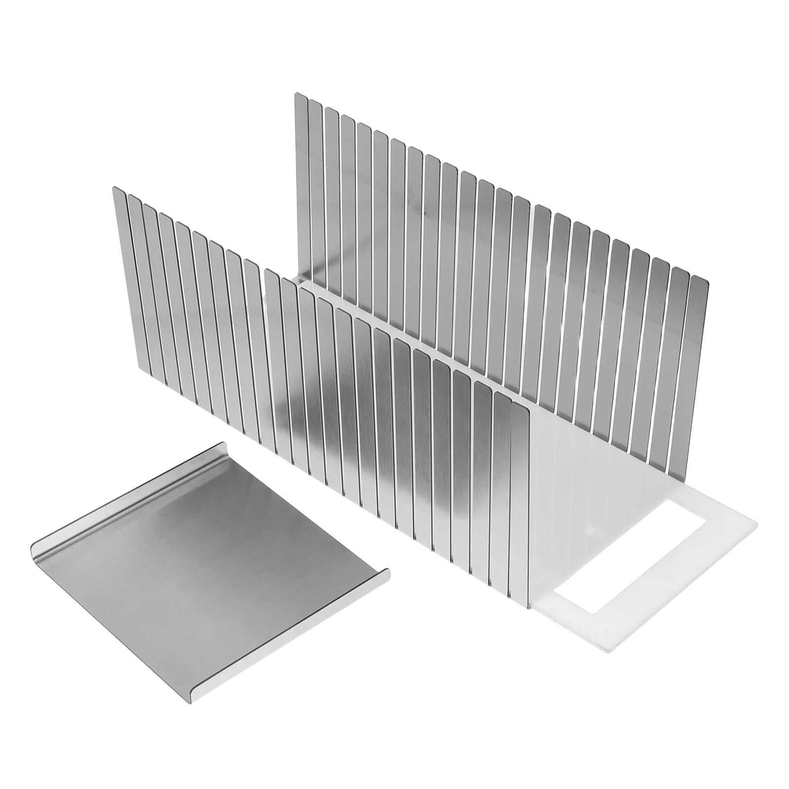 

Направляющая для нарезки хлеба из нержавеющей стали, резак с регулируемой шириной для равномерной нарезки сэндвичей, завтрака, буханка, торта, ручная кухонная выпечка