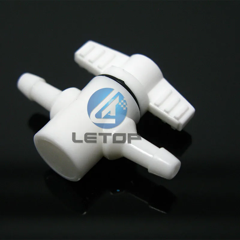 Letop Solvent Printer Ink Tube Switch CISS System Manual Valve Plastic 2 Way Ink Valve Two Ways