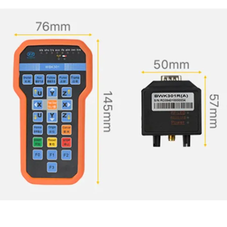 RDC6563FG Offline Fiber Laser Control System Metal Sheet Cutting Follow up Height Adjustment Controller