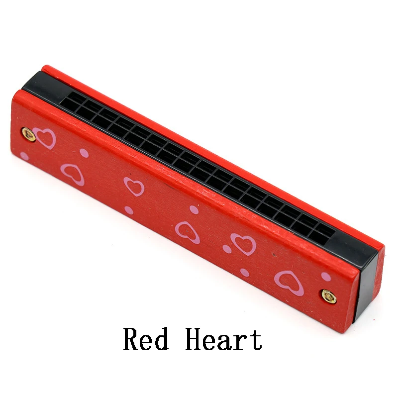 Kinderen Houten Mondharmonica Muziekinstrument Speelgoed Muziek Leermiddelen Puzzel Vroeg Onderwijs Kleuterschool Beginners TMZ