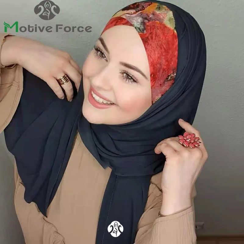 Islamic Scarf Women Luxury Modal Hijab Abaya Hijabs For Woman Abayas Jersey Muslim Dress Turbans Turban Instant Silk Satin Shawl