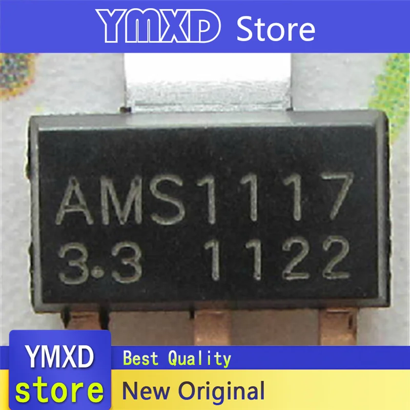 10pcs/lot New Original AMS1117-3.3 FP1117-3.3 LM1117-3.3 3.3V SOT223 In Stock