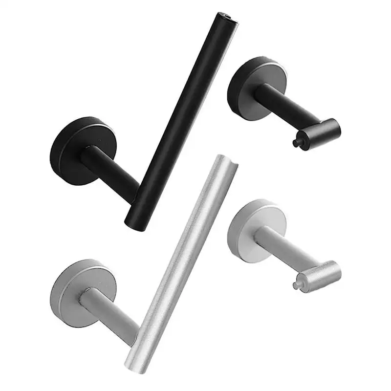 

Toilet Paper Holder Wall Mount Tissue Roll Holder Stainless Steel Napkin Dispenser For Bathroom Kitchen Hotel Restroom