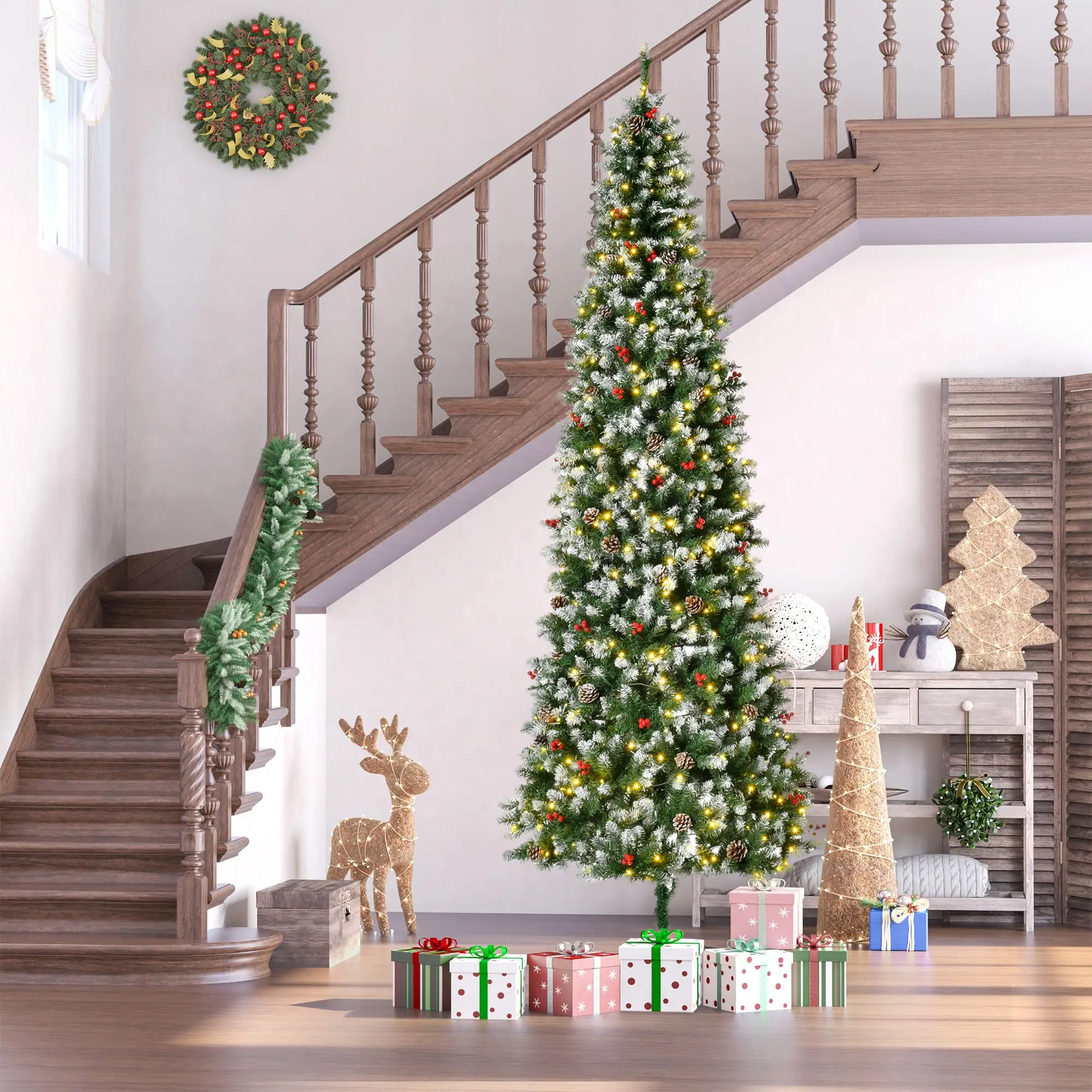 For 9Ft Flocked Chr… - image