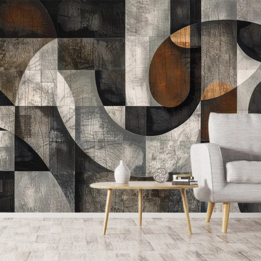 Peel and Stick Wallpapers Optional for Living Room Contact Wall Papers Home Decor Mural Abstract Art Deco Texture Wall Covering