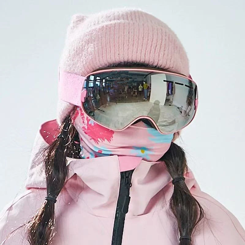 Gafas de esquí para niños 2026, gafas de nieve con doble lente para deportes al aire libre, gafas de snowboard para jóvenes en invierno.