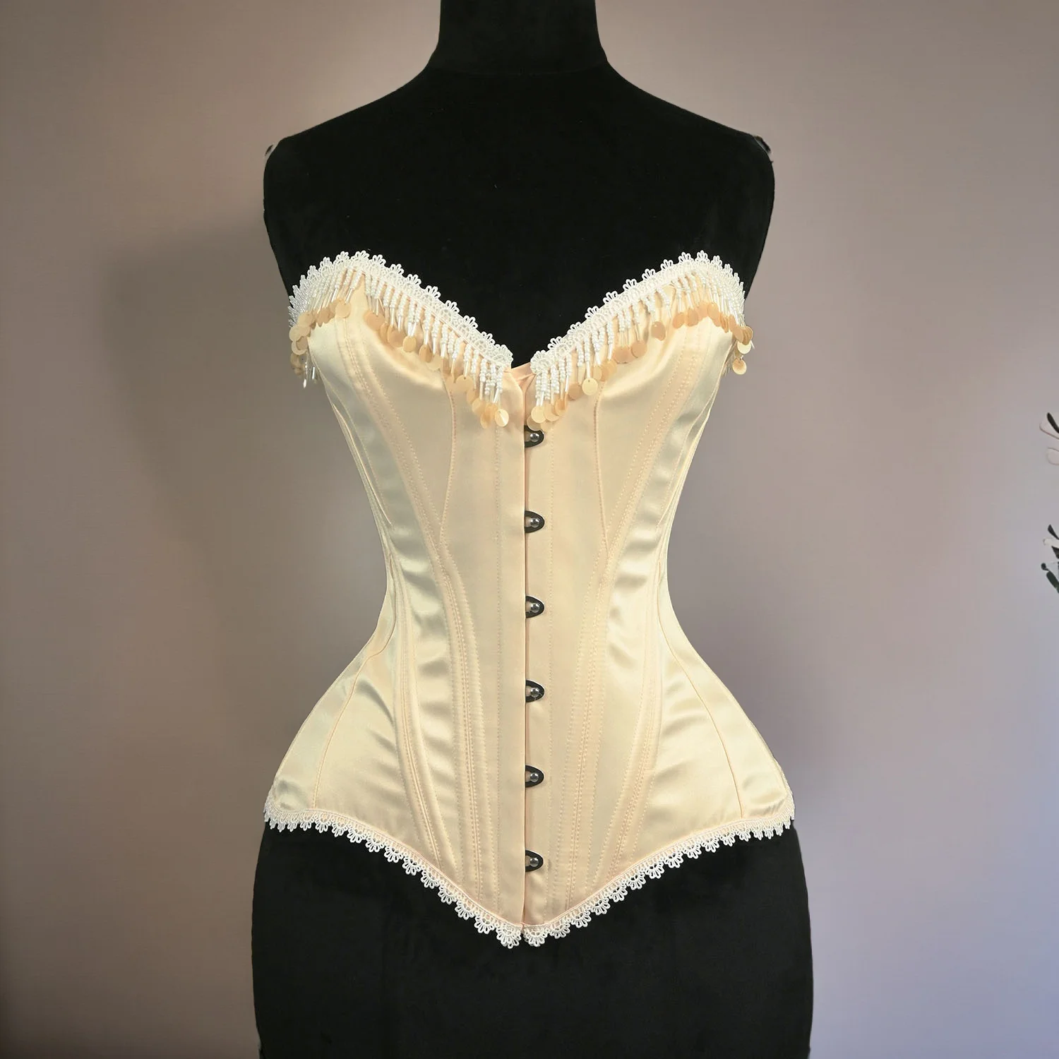 

Elegant Tassels Lace Corset for Women Sexy Strapless Tops Luxury Vintage Yellow Bustiers Wedding Shapewear Party Corsets Bodice