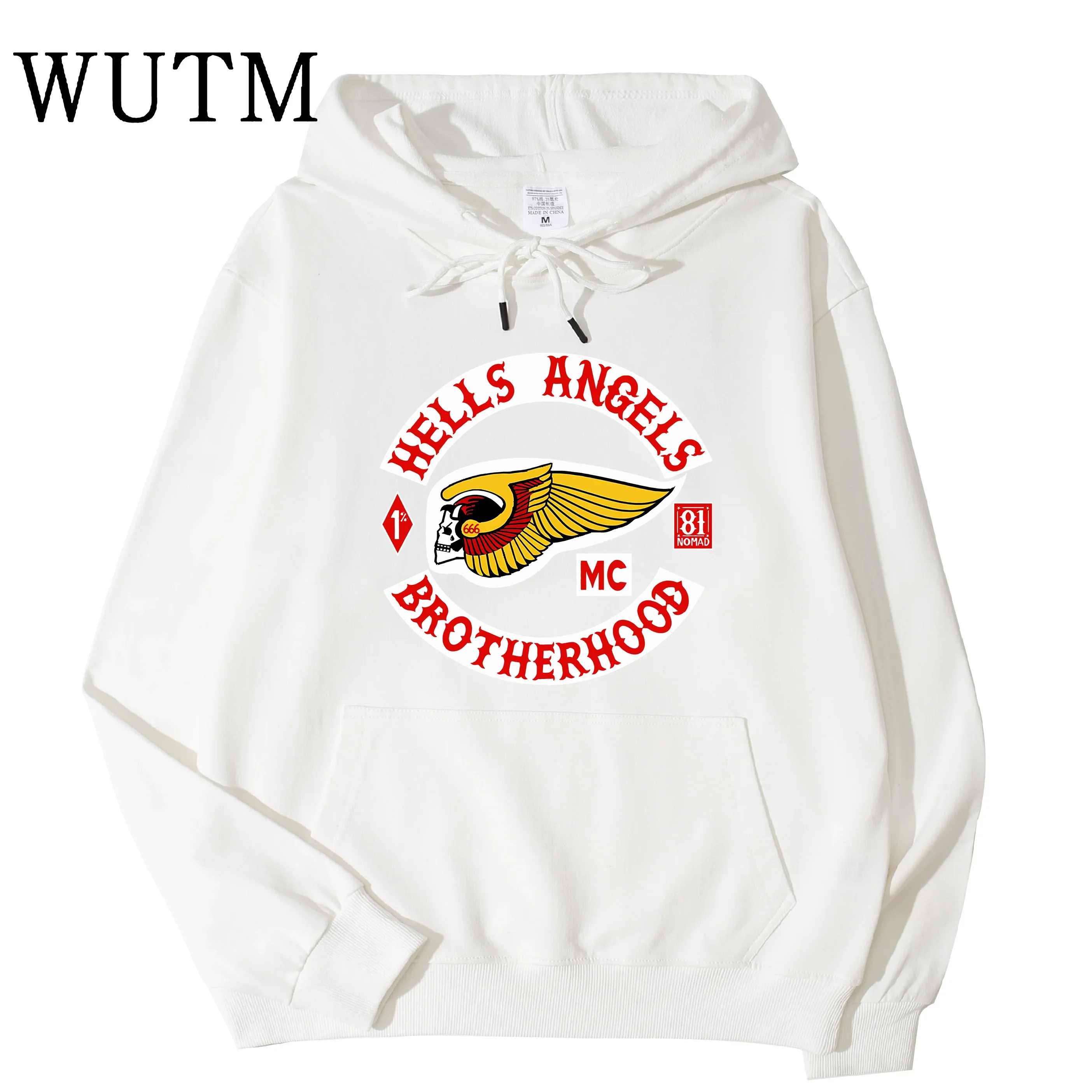 Hells Angels Brotherhood Hoodie Unsex Long Sleeved