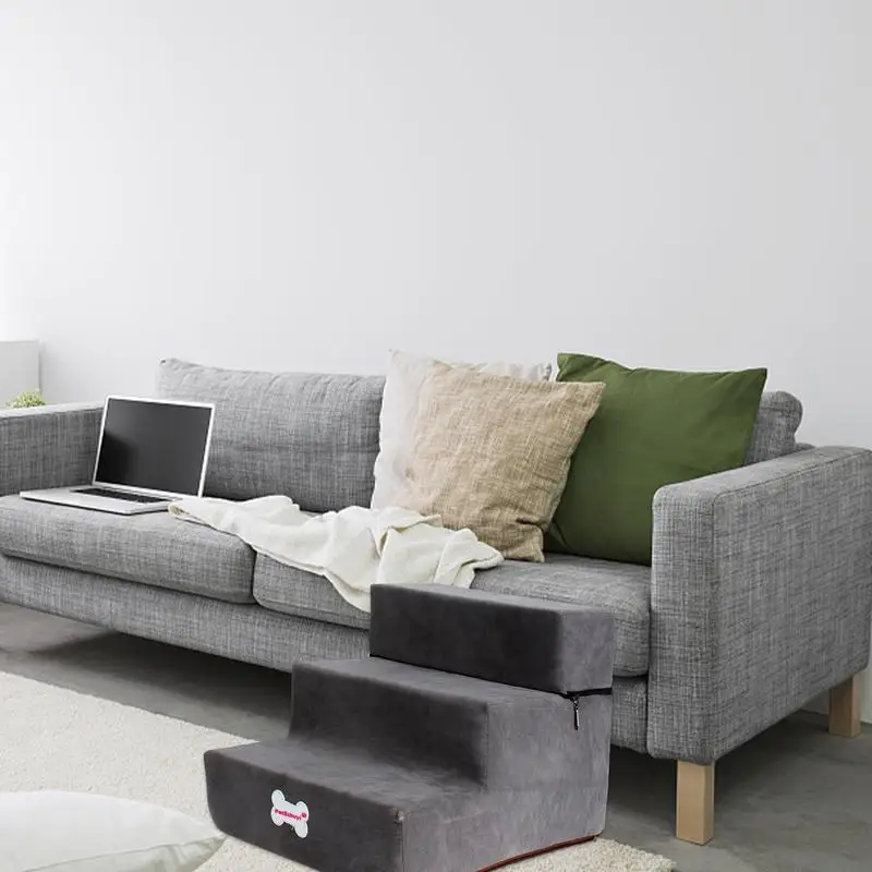 Foldable Dog Sofa Stairs Pet 2/3 Steps Stairs for Small Dog Cat Ramp Ladder Anti-slip Bed Stairs Pet Supplies Dropshipping - Image 2