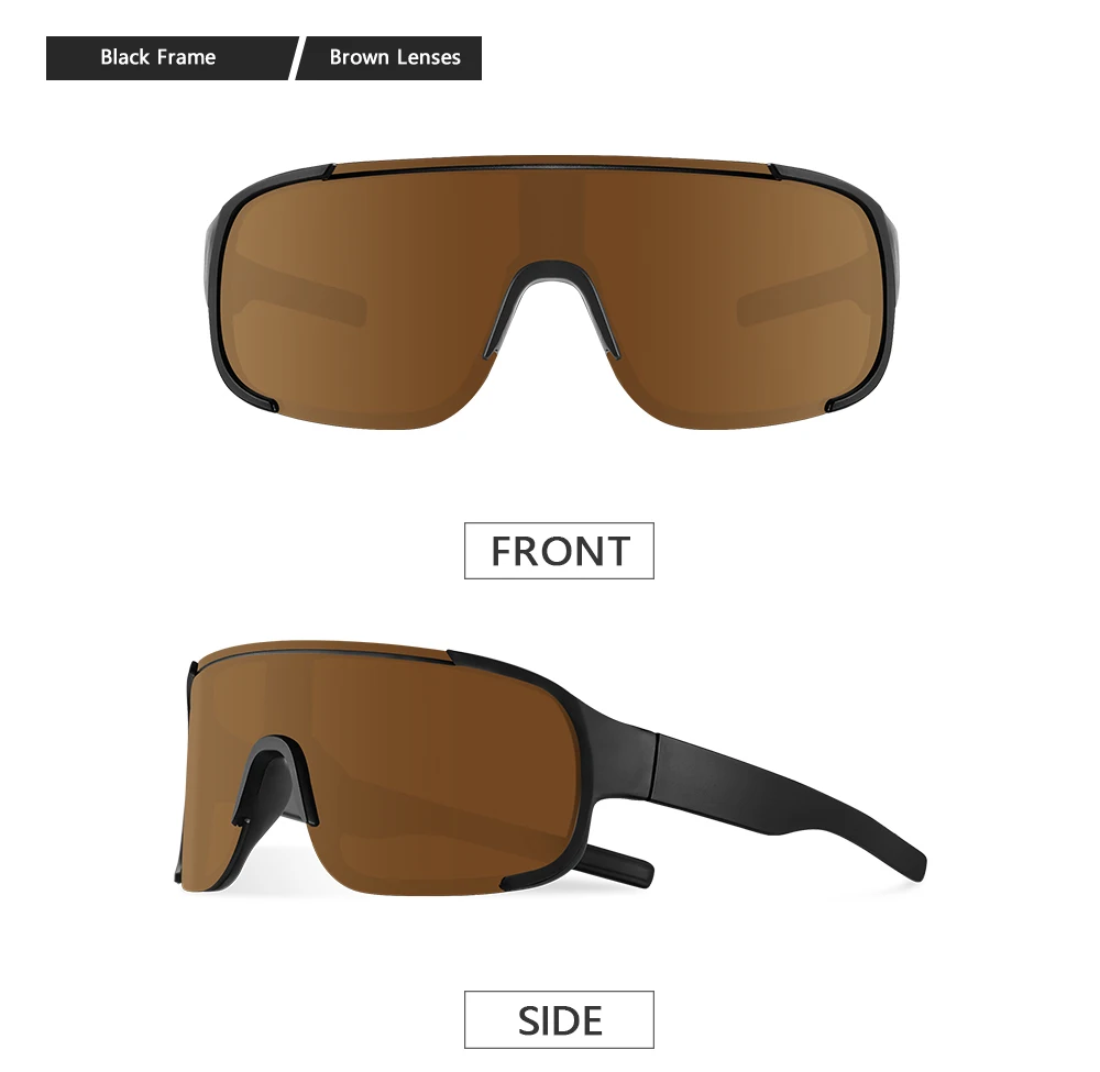 CRIXALIS 3PCS Outdoor Sport Sonnenbrillen für Männer Frauen Übergroße Spiegel Radfahren Sonnenbrille Brille Weibliche Skifahren Shades UV400 – Detail 7
