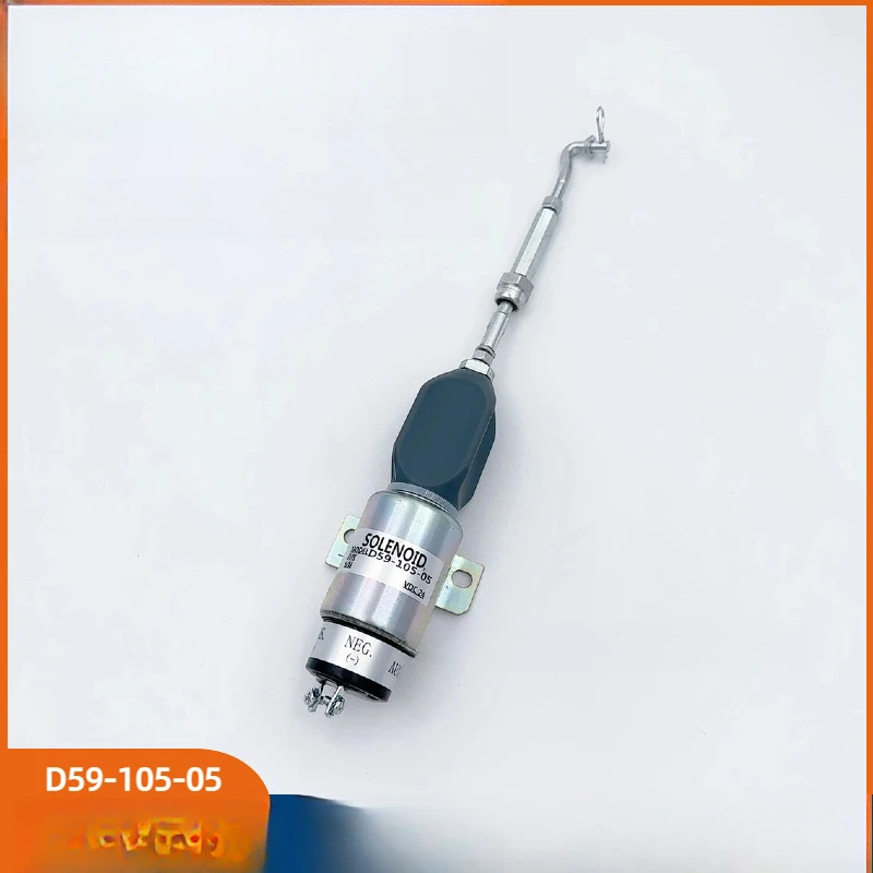 Shangchai electronic flameout controller solenoid valve switch D59-105-05 Oil cut solenoid valve 175-24V 2W