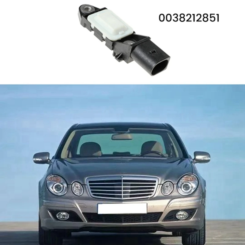 2X 0038212851 Front Impact Crash Sensor Automotive For Mercedes-Benz W211 W219 W212 W199 R171 R230 SL550 SLK300