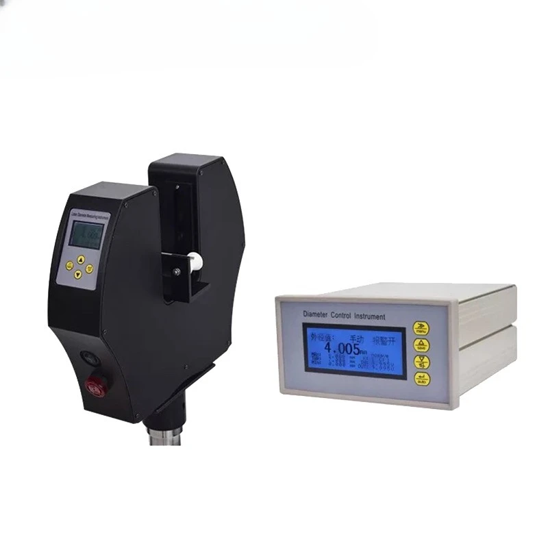 

Laser scanning caliper wire pipe diameter measuring instrument cable cable enameled wire circular outer diameter measuring