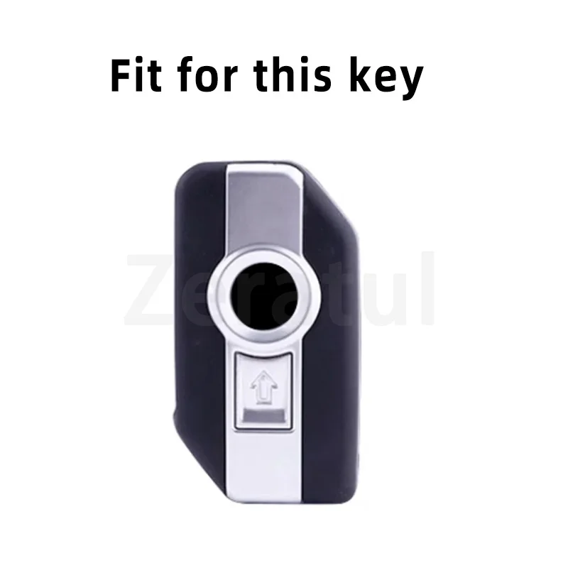 TPU Flip Key Case Cover Fob For BMW R1250GS R1200GS C400gt F750GS F850GS K1600B K1600GT R1200RS R1200RT F900R F900XR Motorcycle