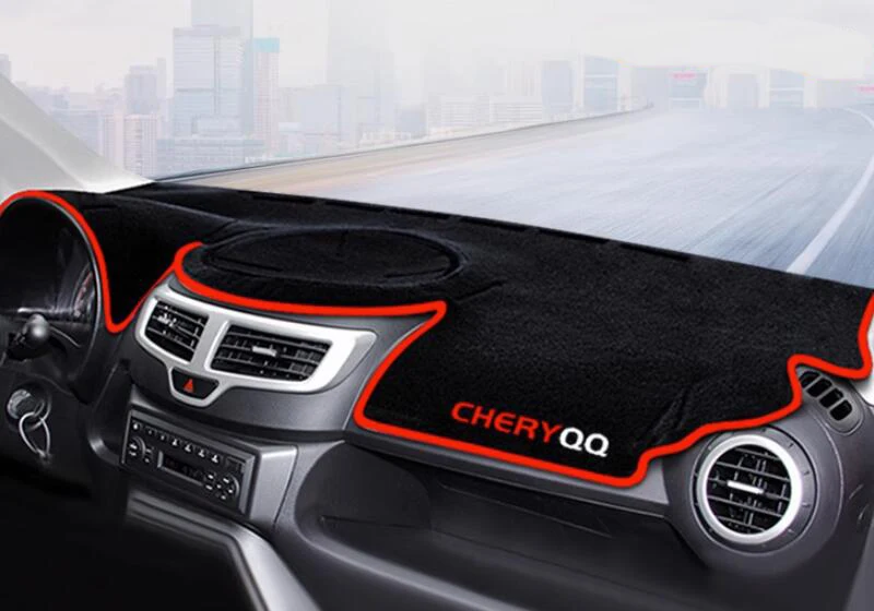 Car Dashboard Cover Car Avoid Light Pad Anti-Dirty Mat Sun Shade Pad For Chery QQ QQ3 2004-2018