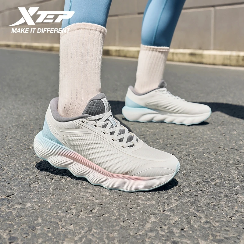 

Xtep Running Shoe For Women Cushion Reinforced Jacquard Fabric Comfortable Lightweight Breathable Stability Sneaker 875418110014