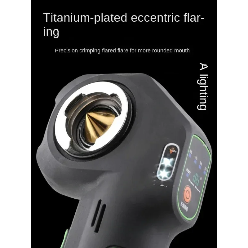 Flapper ST-E800A Lithium Battery Pipe Expander Conditioner Copper Tube Expansion Trumpet Suit