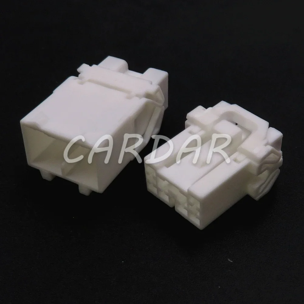 1 Set 6 Pin 1.5 Series Automotive Male Female Docking Plastic Housing Electric Wire Harness Socket AC Assembly Auto Parts