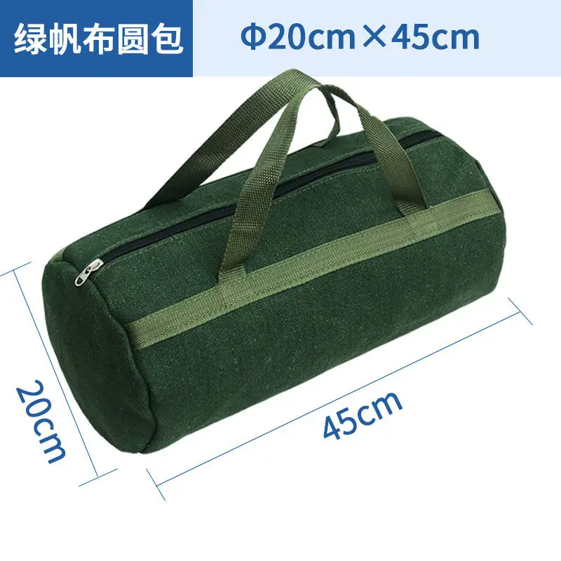 Toolkit Thickened canvas Electrician bag Customized on-board tool  Auto repair Tote  Storage Multifunctional bag