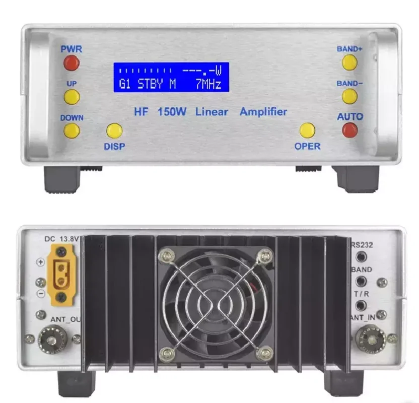 

1,8-30 МГц 150 Вт ВЧ линейный усилитель любительского радиоусилитель высокотемпературная защита от высокой частоты SWR