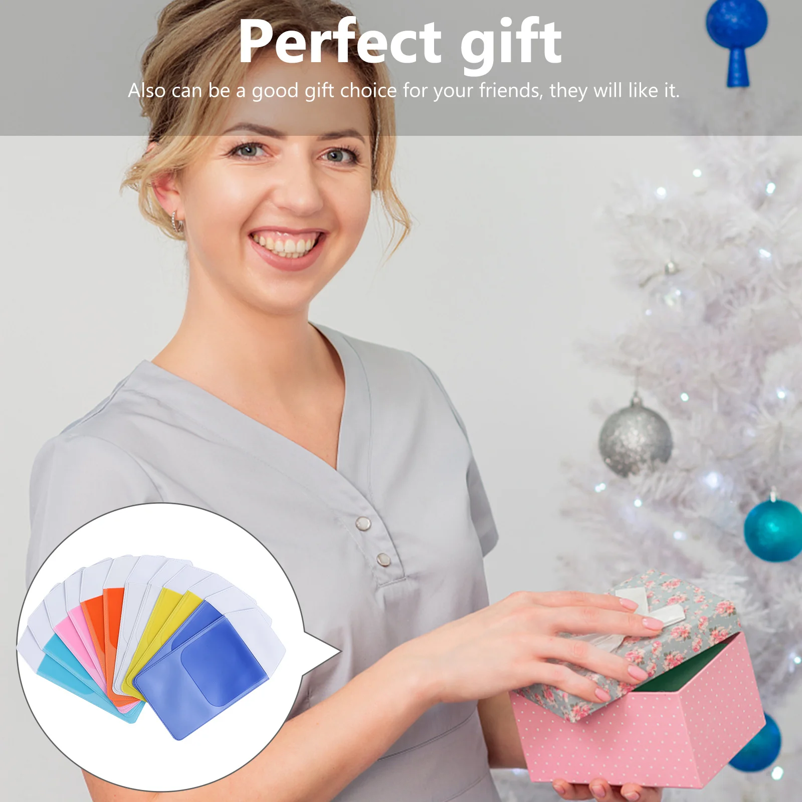 

12Pcs PVC Pen Pouch Simple Elegant Design Easy Carry Pen Pocket for Pens Pencils Small Accessories Storage Pouch for Work School