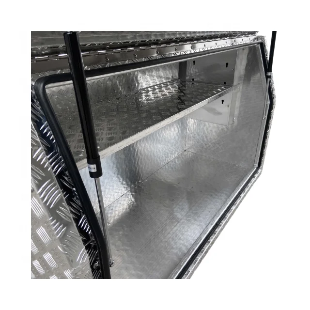 custom color metal alloy truck box high quality ute toolbox canopy for pickup truck