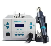 Original 1000W 220v 110V QUICK 861DW heat gun lead free hot air soldering station microcomputer  Rework Station wnozzle