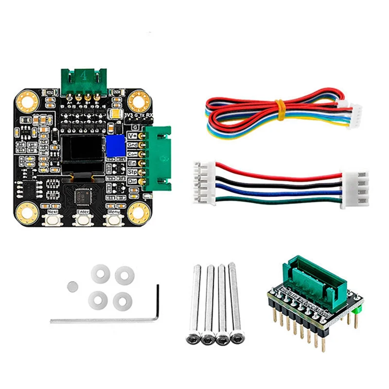 A34M-MKS SERVO42C PCBA Silnik Krokowy 32Bit ARM Serwo Zamknięta Pętla SMT32 Kontroler 17 Silników Serwo Do Akcesoriów Drukarki 3D Część