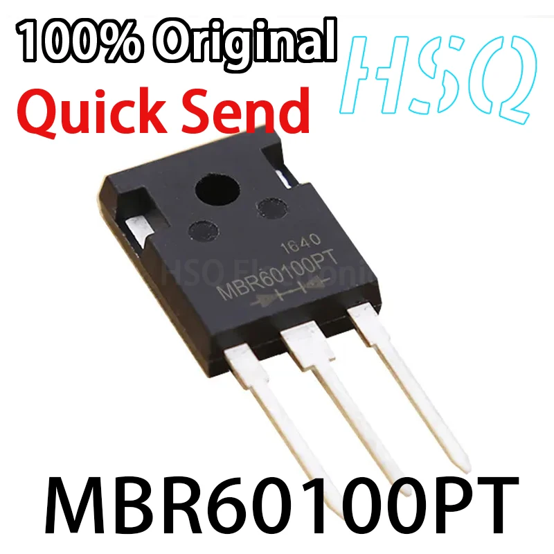 

1PCS MBR60100PT MBR60100 Schottky Diode TO-247 60A100V Brand New Original Stock