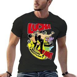 mexican wrestling lucha libre15 T-Shirt plain plus size tops plus sizes oversized t shirts for men