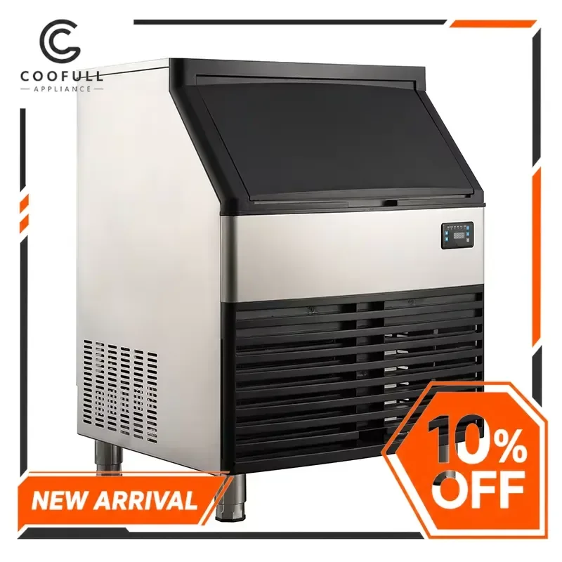# for 68kg Per Day Clear Ice Maker Machine Electric Commercial Cube Maker For Bar Restaurant Hotel Heavy Duty Stainless Steel